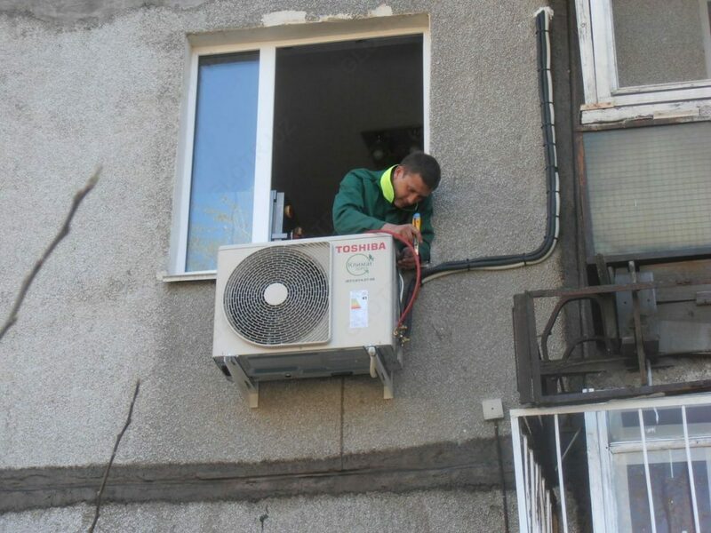 Работы по установке кондиционеров