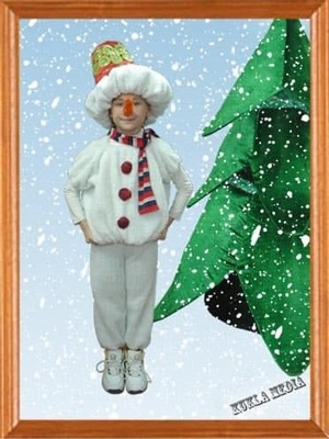 Аренда костюма «Снеговик»