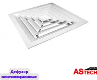 Plastik shamollatish diffuzeri