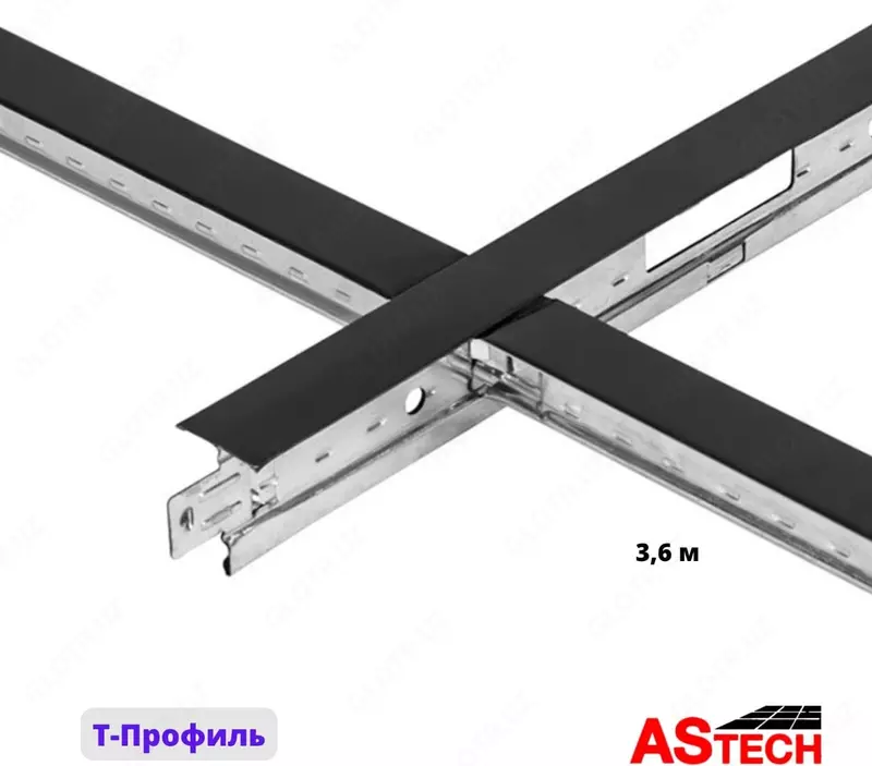 Soxta ship uchun po'latdan yasalgan T-profil "Armstrong" (3