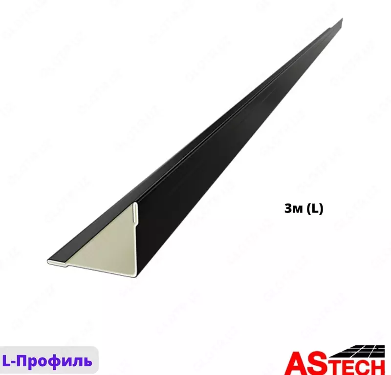 Soxta ship uchun po'latdan L-profil "Armstrong" (3