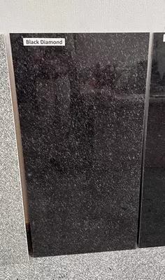 Granit sayqallangan qora olmos