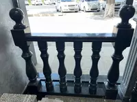 Qora Olmosli sayqallangan dumaloq granit shkaflari