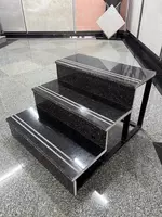 Qora Olmosli sayqallangan granit zinapoyalar