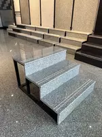 Полированные ступени из гранита Куксарой