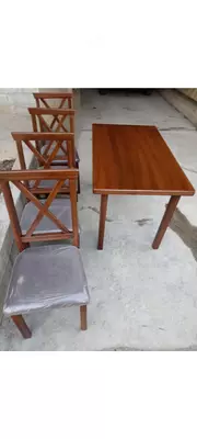 2 200 000 сум / шт. Обеденный стол со стульями (деревянный)