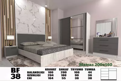5 200 000 сум / шт. Спальный гарнитур (+матрас и сборка)