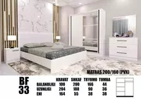 Yotoqxona to'plami (+matras va yig'ish hizmati) Yotoqxona garnituralari