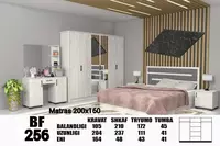 Yotoqxona to'plami (+matras va yig'ish hizmati) - Yotoqxona garnituralari