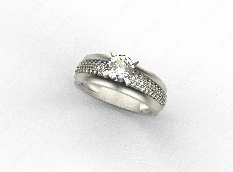 Серебряное кольцо (001) - от 30 000 сум