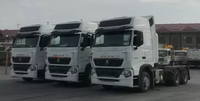 Тягач Howo T7H 6x4 CNG газовый на метане