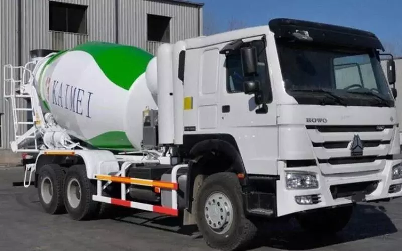 Бетон аралаштиргич Howo 9 куб.м газли миксер