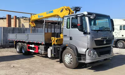 Бортли кран-манипулятор Howo-TX 6x4 12 т