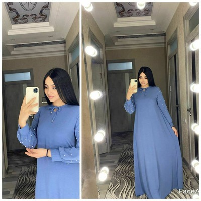 Платье синее - 140 000 сум / шт.