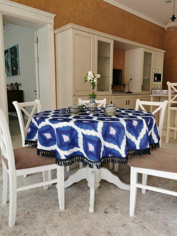 Скатерти в национальном стиле из хлопка - от {0} сум