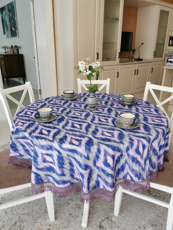 Скатерти в национальном стиле из хлопка Shaazee