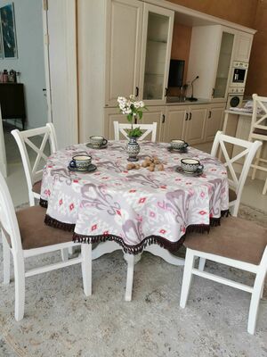 Скатерти в национальном стиле из хлопка