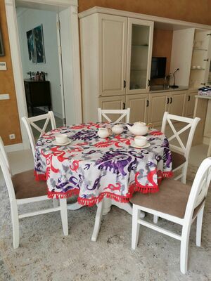 Скатерти в национальном стиле из хлопка