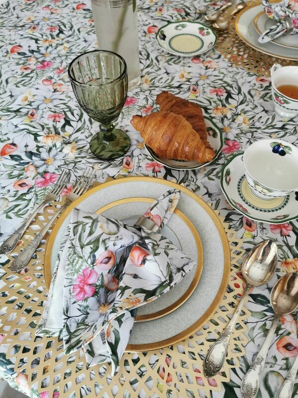 Салфетки сервировочные из хлопка