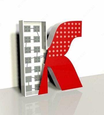 Изготовление рекламных объемных букв - Цена по запросу