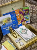  Электронный Коран с ручкой в золотистом чемоданчике - 