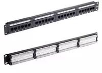 Patch panel 24 port UTP Cat 5e + Органайзер