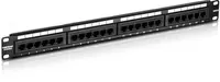 Патч-панель  Patch panel 24 port UTP Cat 6