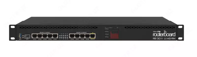 RB3011UiAS-RM маршрутизатор Mikrotik