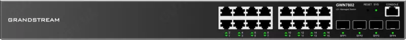 GWN7802P L2+ PoE Kommutator Grandstream