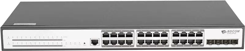 S2900-24P4X L3 PoE kommutator BDCOM