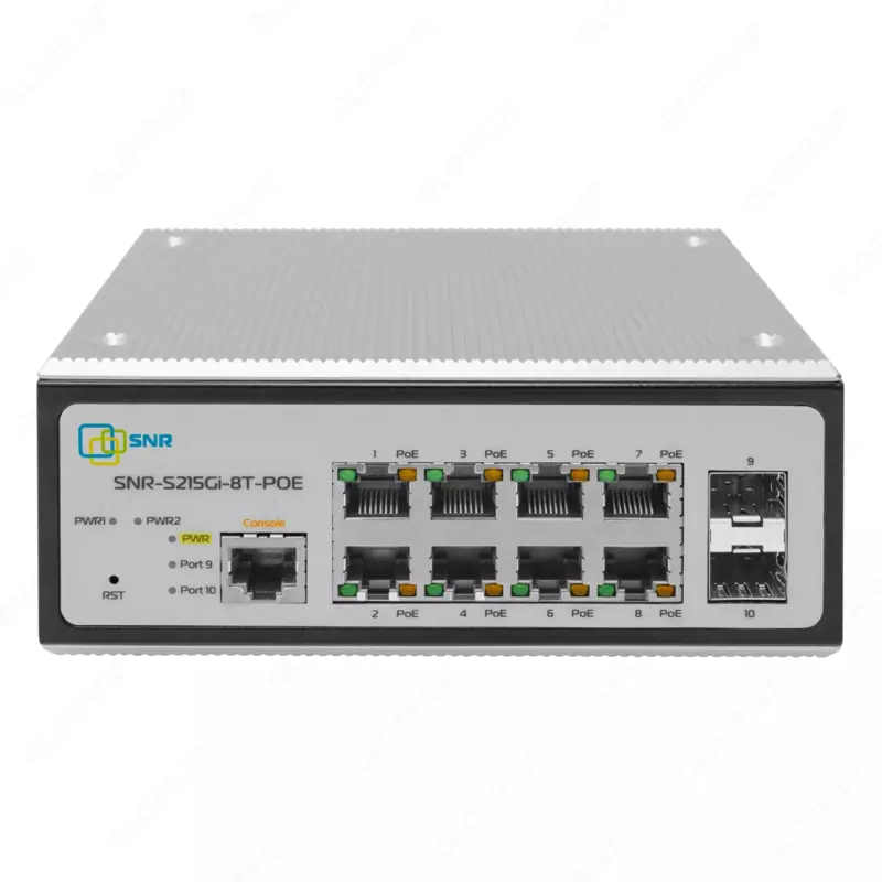 SNR-S215Gi-8T-POE L2 PoE промышленный коммутатор SNR