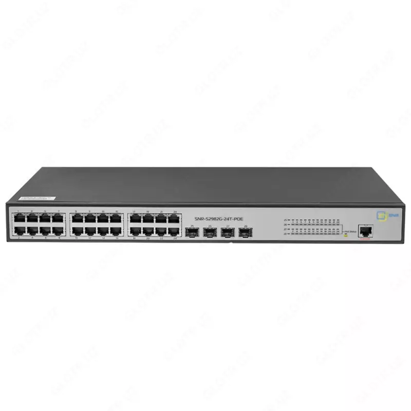 SNR-S2982G-24T-POE L2 PoE коммутатор SNR