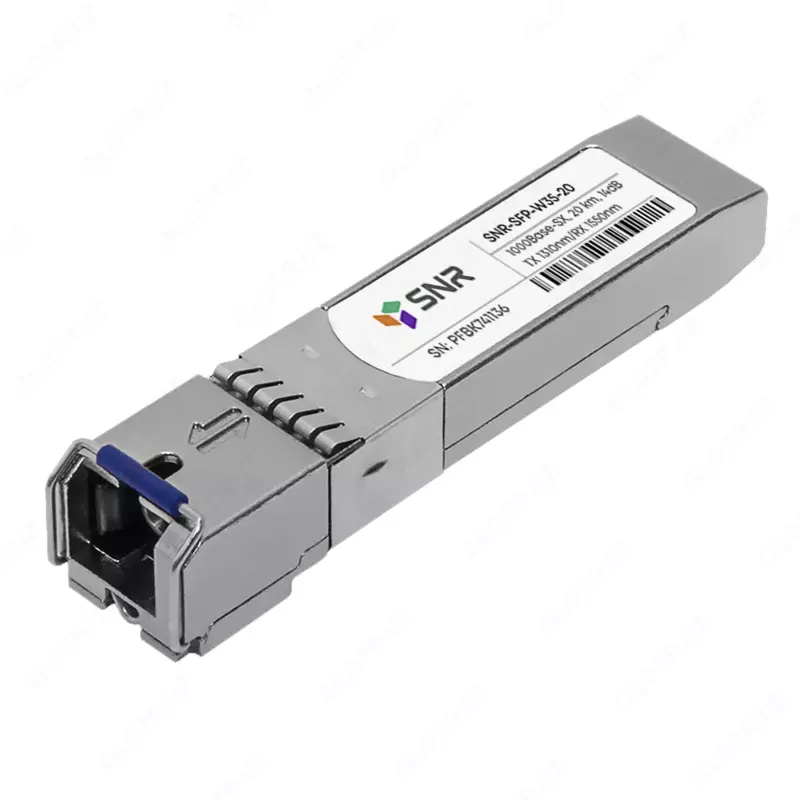  Модуль SFP WDM  дальность до 20км LC (14dB)  1310нм - 
