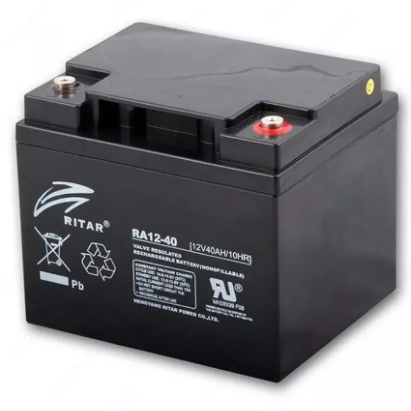  RA12-40 Аккумуляторная свинцово-кислотная батарея Ritar - 