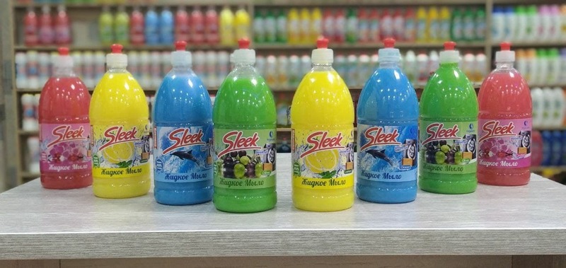 "Sleek" suyuq sovuni - по запросу