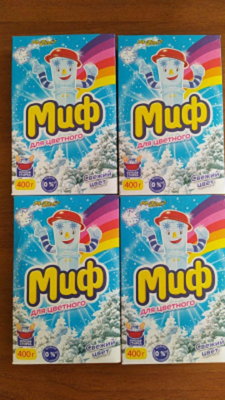 Стиральный порошок «Миф» для цветного