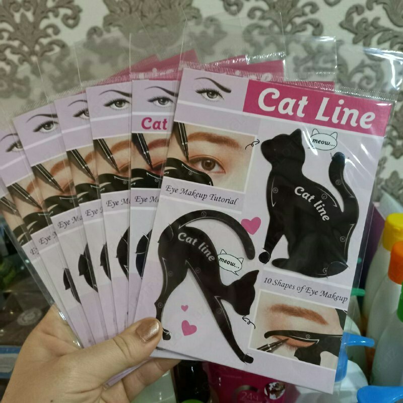 Трафареты для макияжа глаз Cat Line - 8 000 сум