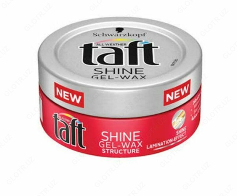 Гель-воск для волос Taft Shine