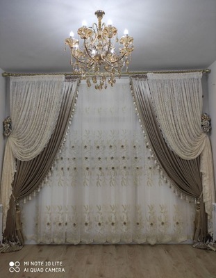 Эксклюзивные шторы под заказ - от 35 000 сум / м