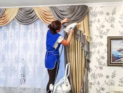 Химчистка штор под заказ - от 25 000 сум