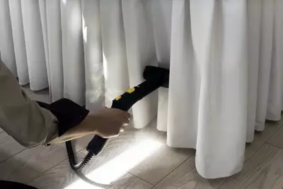 Химчистка штор под заказ