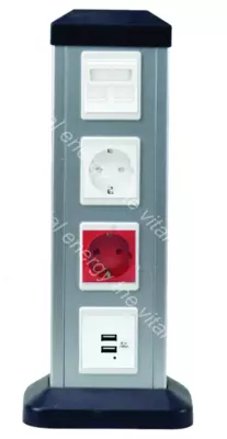 Pозетка Универсальная MOSAIC 45