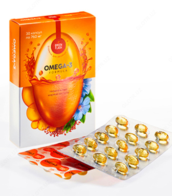 Капсулы Omega-3 Green Flash