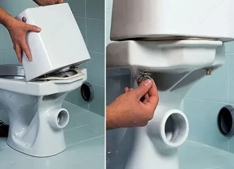 Установка унитазов