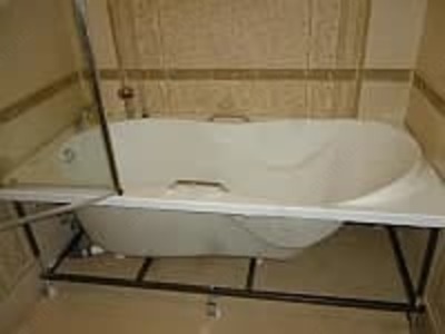 Установка ванны