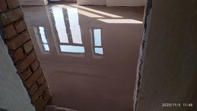 Монтаж наливного пола