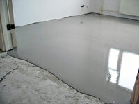 Установка наливных полов в магазинах