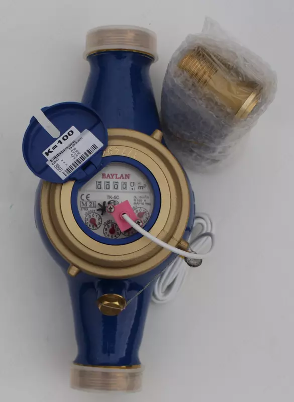 Счетчик воды многоструйный TK-5 DN40 с обратным клапаном