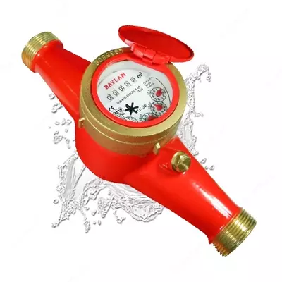 Счетчик воды многоструйный универсальный TK-3S DN25 BAYLAN Турция