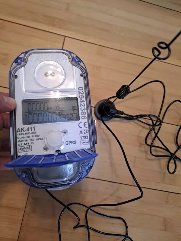 AK-411 DN20 Ultrasonik Suv O‘lchagichi — ichki modem bilan